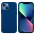 Soft Matte Silikone Cover til iPhone 13-Mørkeblå