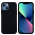 Soft Matte Silikone Cover til iPhone 13-Sort