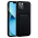 Silikone Cover med Kortholder til iPhone 13 Mini-Sort