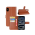 Graviera Flip Cover til iPhone X og iPhone XS-Brun