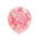 6 stk Konfetti Ballon - 30 cm-Pink