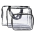 3-Pak Transparent Toilettaske