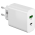 45W Hurtig Dobbelt Oplader med USB & USB-C