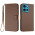 Flip Cover til Motorola Moto G75 5G med Kortholder - Brun