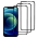 3 Stk iPhone XR / 11 3D Glas / Beskyttelsesglas / Skærmbeskyttelse