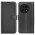 OnePlus 13 Læder Flip Cover med Magnet Luk - Sort