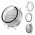 Garmin Lily 2 / 2 Active Cover med Skærmbeskyttelse - Transparent