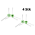 4 stk Sidebørster i iRobot Roomba i7 / i7+ / E5 / E6 / Combo i8 / i8+