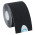 Kinesiologi Sportstape - 5 cm x 5 m - Bomuld & Spandex - Sort