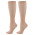 Lange Kompressionsstrømper til Rejser, Sport, Ski i Størrelse 40 - 44-Beige