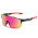 Callisto Full Frame Cykelbriller med Farvet Glas-Pink
