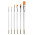 6 Stk Nylon Hobbypensler til Akrylmaling & Oliemaling