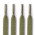 Flade Snørebånd i Polyester - 120 CM-Camouflage