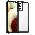 Gennemsigtigt Cover til Samsung Galaxy A13 5G / A04S 4G-Sort