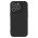 Soft Matte Silikone Cover til iPhone 15 Pro-Sort