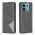 Xiaomi Redmi Note 13 Pro 5G Grå Dual Læder Flip Cover med Kortholder