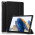 Trifold Læder Flip Cover til Samsung Galaxy Tab A9 Plus-Sort