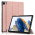 Trifold Læder Flip Cover til Samsung Galaxy Tab A9 Plus-RosaGuld