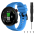 Silicone rem til Garmin Forerunner 45S / 45L-Lyseblå
