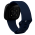 Silikone Rem til Fitbit Sense / Versa 3 - Small -Mørkeblå