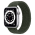 Nylon Sportsrem til Apple Watch 38 / 40 / 41mm - Str. M - Mørkegrøn
