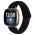 Flettet Nylon Rem til Fitbit Sense / Versa 3-Sort