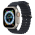 Haw Silikone Rem til Apple Watch Ultra / Ultra 2 - Sort