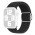 Flettet Nylon Rem til Apple Watch 42 / 44 / 45 / 49 mm - Sort