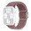 Flettet Nylon Rem til Apple Watch 42 / 44 / 45 / 49 mm - Mørklilla