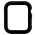 Hard Case med Skærmbeskyttelse / Beskyttelsesglas til Apple Watch 1 / 2 / 3 - 38mm-Sort