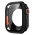 Cover med Skærmbeskyttelse i Beskyttelsesglas / Hærdet Glas til Apple Watch 4 / 5 / 6 / SE (2022/2023) - 44mm-Sort