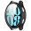Silikone Cover med Beskyttelsesglas / Skærmbeskyttelse til Samsung Galaxy Watch 6 40mm-Sort