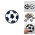 Fodbold Strygemærke til Tøj & Tasker - Strygbar Patch