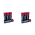 2x 4-pak Alkaline AA Batterier