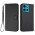 Flip Cover til Motorola Moto G75 5G med Kortholder - Sort