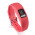 Silicone Textured rem til Garmin Vivofit 4-Rød