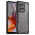 Silikone Cover til Motorola Moto G75 5G i Sort / Gennemsigtig