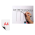 Magnetisk Whiteboard m. 2 tusser -A4