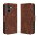 Ruskind Flip Cover m. Aftagelig Pung til OnePlus Nord CE5 5G - Brun