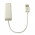 USB Ethernet AdapterUSB Ethernet Adapter til computer – med 3-ports USB Hub
