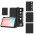 iPad Air 11” M2 (2024) / (2025) Etui med Penholder - Tri-fold & Kunstlæder, Sort