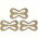 3 stk BH-stropper Clips - Sommerfuglformet - Khaki