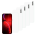 5 Stk iPhone 13 Skærmbeskyttelse / Hærdet beskyttelsesglas