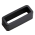 24mm Gummistrop / Remholder til Suunto Traverse / Suunto 7 / Suunto 9 / 9G - Sort