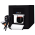 Fotoboks / Mini Fotostudie m. LED og indbygget lysreflektor-Extra Large