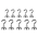 5 stk Magnetiske Kroge i Small & 5 Stk Magnetiske Kroge i Large