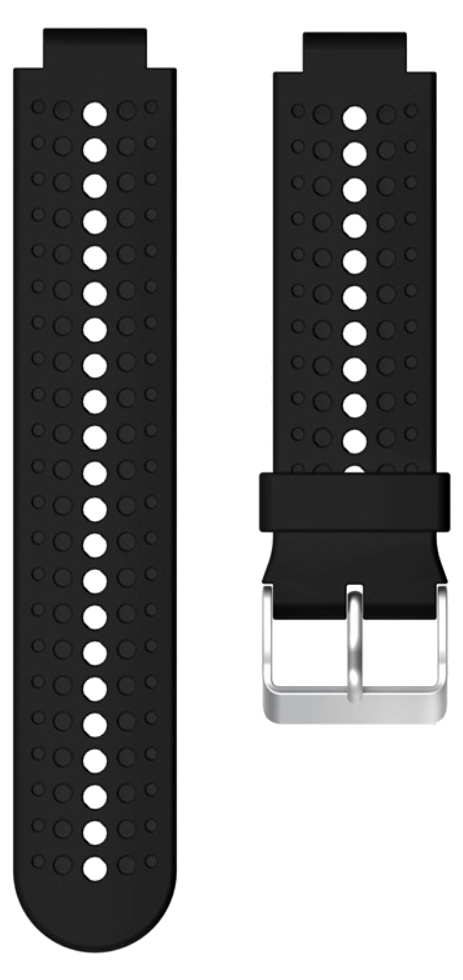 Lot De 6 Anneaux De Fermeture Pour Bracelets Garmin (22 Mm) - Compatible Forerunner 220, 235, 735XT, 945, Etc. - 3