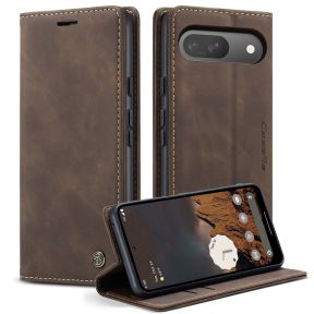 Flip Cover til Google Pixel 10 / 10 Pro / 9 / 9 Pro i Kunstlæder Med Lommer