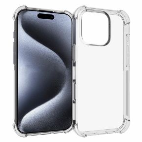 Gennemsigtigt TPU cover til iPhone 16 Pro