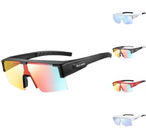 Polariserede sports solbriller frontvisning